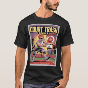 Lustiger Pickleball-Ball beobachtet dich T-Shirt