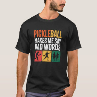 Lustiger Pickleball-Enthusiast-Humor für Paddle-Fa T-Shirt