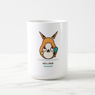 Lustiger Pickleball-Fuchs lässt Dink herumalbern Kaffeetasse