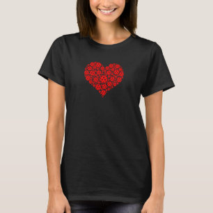 Lustiger Pickleball Herz Pickleball Spiel Marker S T-Shirt