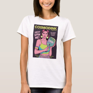 Lustiger Pickleball-Hot-Spin-Me-Poster T-Shirt