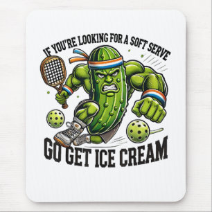 Lustiger Pickleball-Liebhaber-Witz mit einem Pickl Mousepad