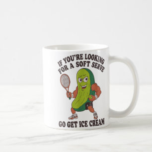 Lustiger Pickleball-Liebhaber-Wortwitz mit einer G Kaffeetasse