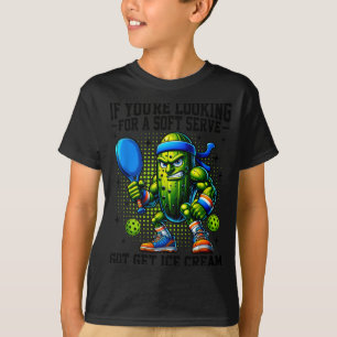 Lustiger Pickleball-Liebhaber-Wortwitz mit einer G T-Shirt