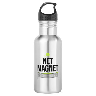 Lustiger Pickleball-Netz-Magnet Edelstahl-Wasserfl Edelstahlflasche