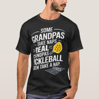 Lustiger Pickleball-Opa-Spieler zum Vatertag T-Shirt