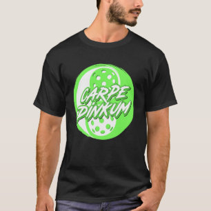 Lustiger Pickleball-Scherz Yin und Yang-Paddle Car T-Shirt