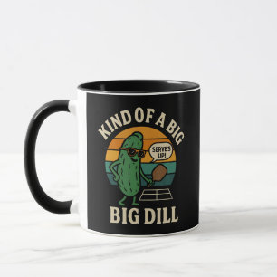 Lustiger Pickleball-Sozialclub Big Dill Tasse