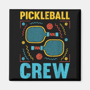 Lustiger Pickleball-Spieler Pickle Ball Pickleball Magnet