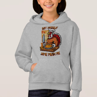 Lustiger Pie Truthahn Hoodie