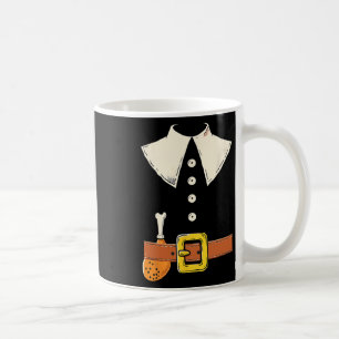Lustiger Pilger-Kostüm Truthahn-Bein Thanksgiving  Kaffeetasse
