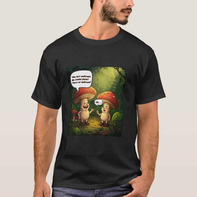 Lustiger Pilz T-Shirt (Vorderseite)