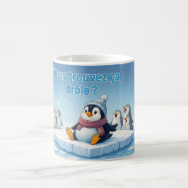 Lustiger Pinguin-Moment Kaffeetasse
