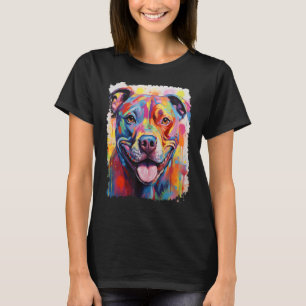 Lustiger Pitbull Hund T-Shirt