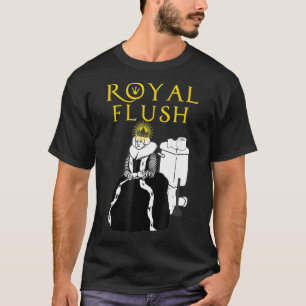 Lustiger Poker Royal Flush Casino Glücksspiel Neu T-Shirt
