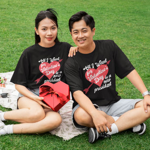 Lustiger politischer Valentinstag Anti Trump T-Shirt
