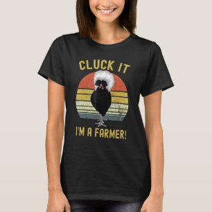 Lustiger polnischer Hühnerbauer T-Shirt