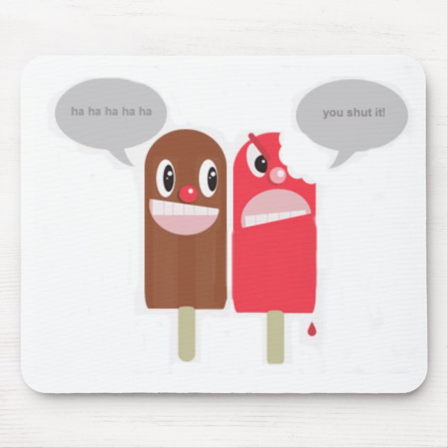 lustiger Popsicle Mousepad (Vorne)
