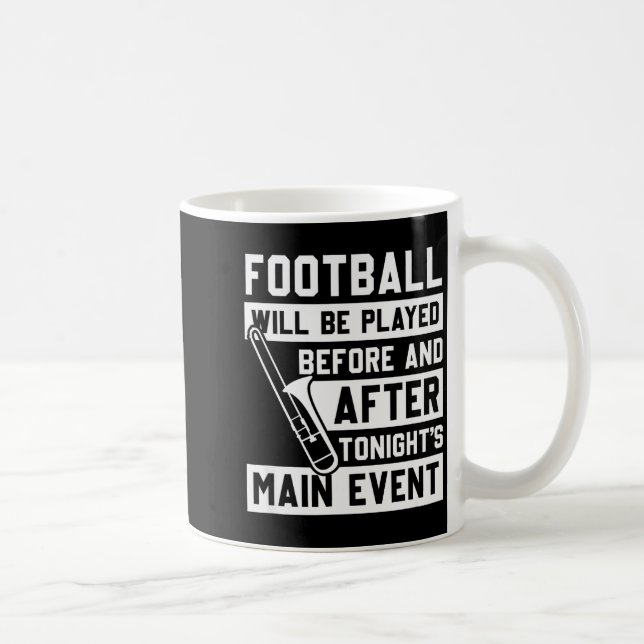 Lustiger Posaunist Marschband  Kaffeetasse (Rechts)