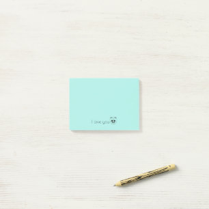 Lustiger Post-it Klebezettel