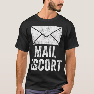 Lustiger Postbegleiter, Postmitarbeiter, Zustellun T-Shirt