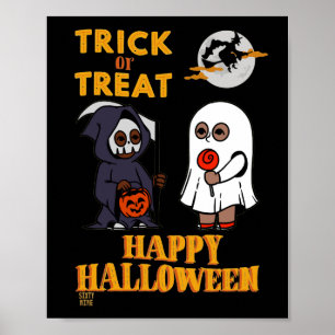 lustiger Poster "HALLOWEEN 1"