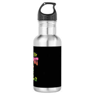 Lustiger Pot-Rauchender Hund Stoner Edelstahlflasche
