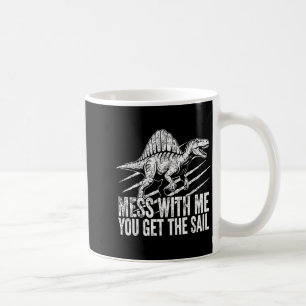 Lustiger prähistorischer Segel-Raptor Spinosaurus- Kaffeetasse