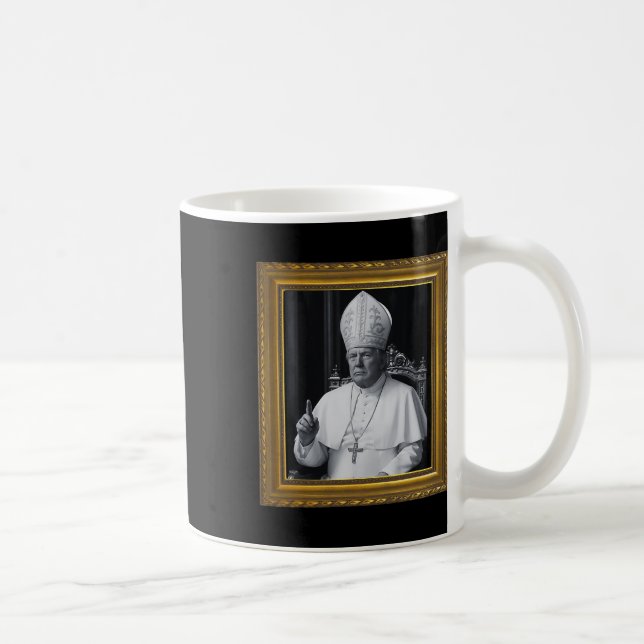 Lustiger Präsident Trump will der nächste Papst Ch Kaffeetasse (Rechts)