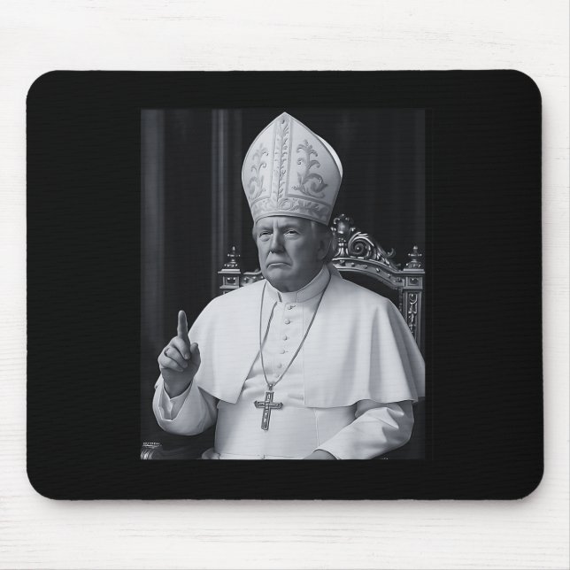 Lustiger Präsident Trump will der nächste Papst Ch Mousepad (Vorne)