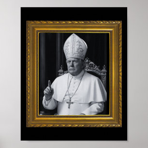 Lustiger Präsident Trump will der nächste Papst Ch Poster