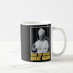 Lustiger Präsident Trump will der nächste Papst we Kaffeetasse