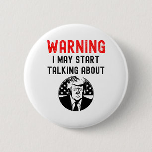 Lustiger Pro Donald Trump Republikanischer Amerika Button
