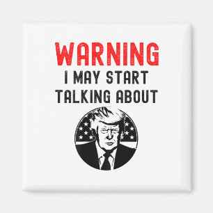 Lustiger Pro Donald Trump Republikanischer Amerika Magnet