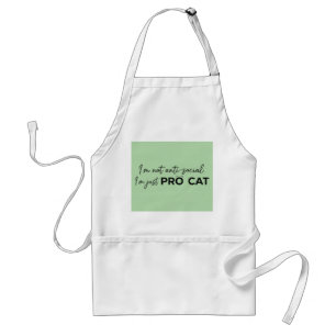 Lustiger Pro-Katze Anti-Sozial Introvertiert  Schürze