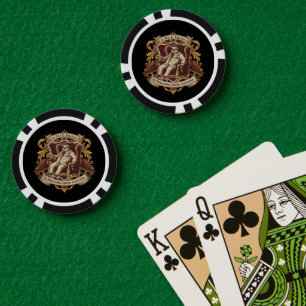 Lustiger professioneller Faulenzer Faultier   In O Pokerchips