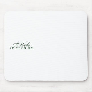 Lustiger Programmierer — Geschenk Mousepad