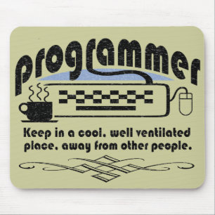 Lustiger Programmierer Mousepad