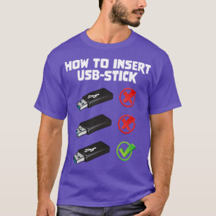 Lustiger Programmierer-Witz Computer-Nerd Wie man T-Shirt
