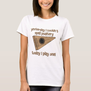 lustiger Psaltery T-Shirt
