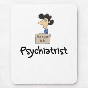 Lustiger Psychiater Mousepad