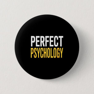 Lustiger Psychologie-Spruch umgekehrter sarkastisc Button