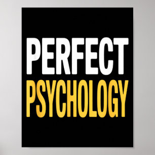 Lustiger psychologischer Spruch umgekehrter sarkas Poster