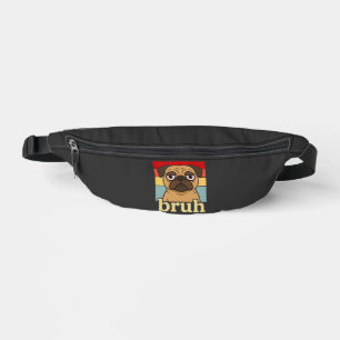 Lustiger Pug Bruh Alberner Welpe Hundeliebhaber Hu Bauchtasche