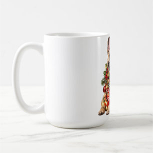 Lustiger Pug-Weihnachtspullover-Mug Kaffeetasse