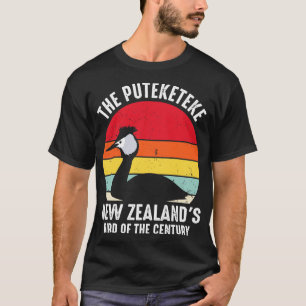 Lustiger Puteketeke Neuseelands Vogel des Jahrhund T-Shirt