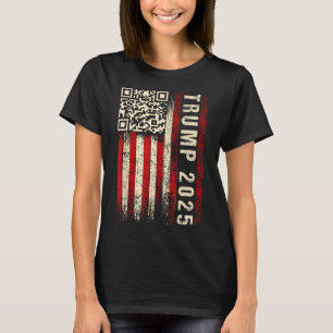 Lustiger Qr Donald Trump Tanz 4745 Code Video  T-Shirt