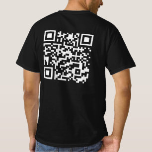 Lustiger QR Präsident Trump 45/47 Trump Tanz Code  T-Shirt