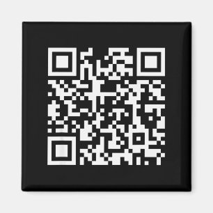 Lustiger Qr Sei kein kleines Biest Code Sagt Zitat Magnet