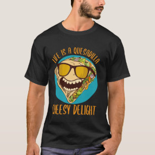 Lustiger Quesadilla-Wortwitz 5. Mai Mexikanisches T-Shirt